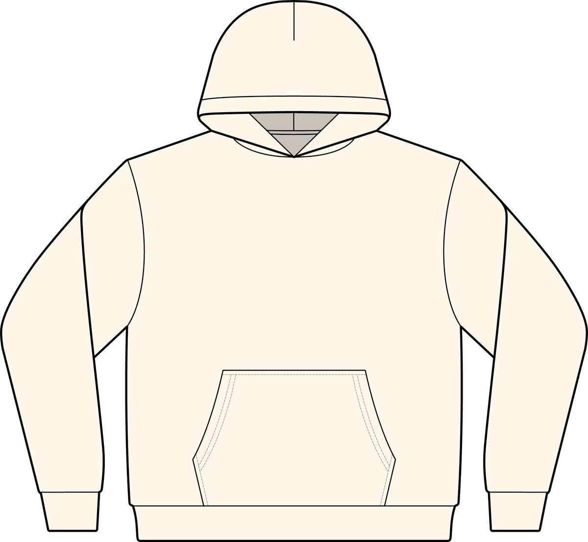 Men's Cotton Polyester Hoodie