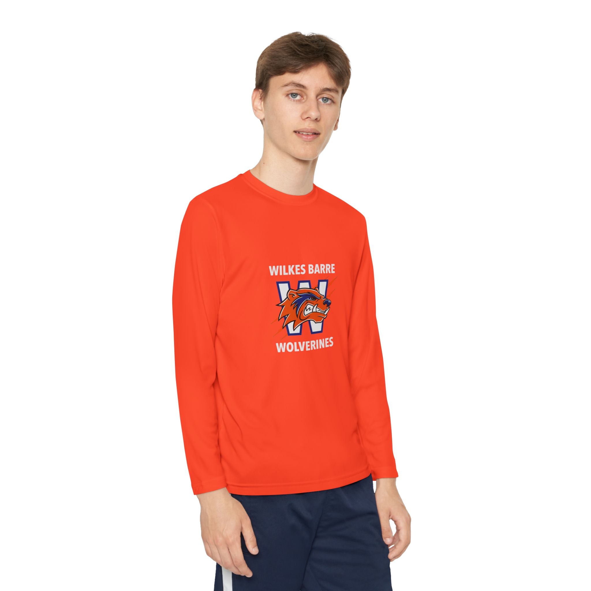 Youth Long Sleeve WolverinesTee