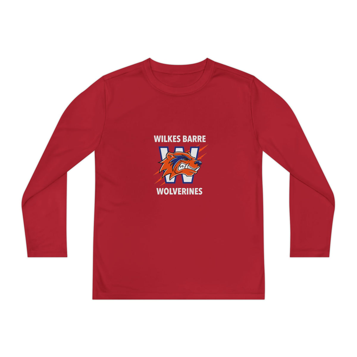 Youth Long Sleeve WolverinesTee