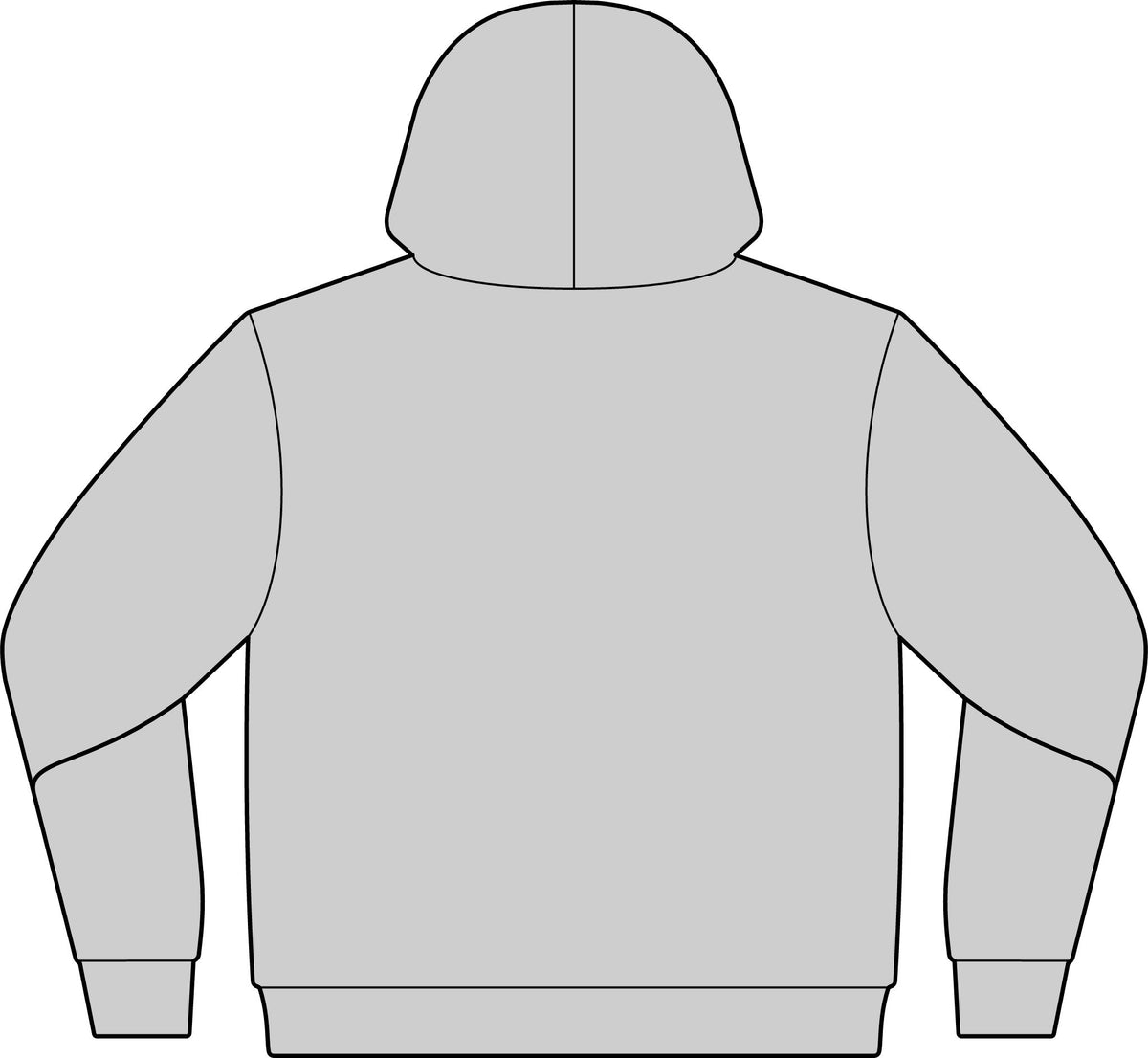 Men's Cotton Polyester Hoodie
