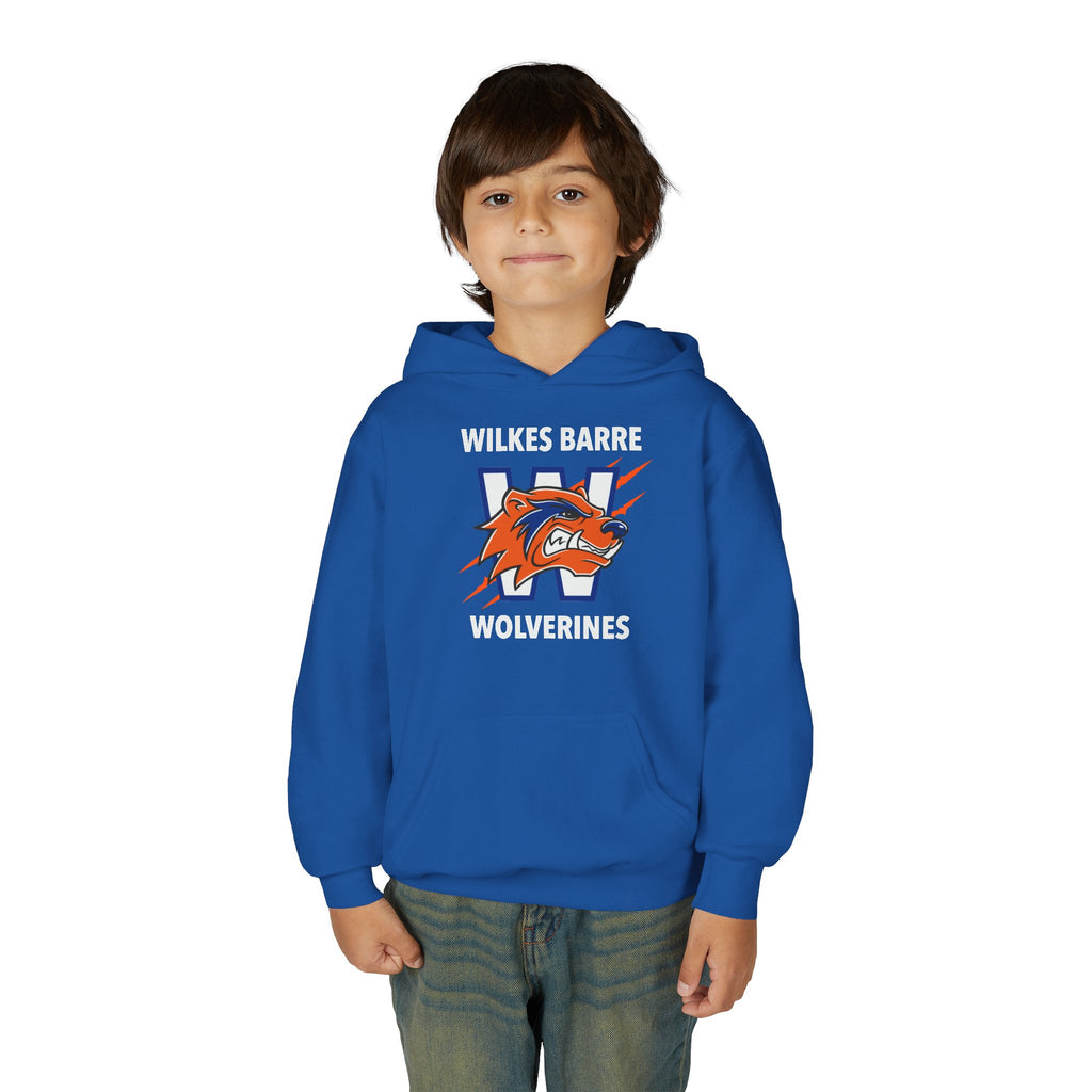 Youth Wolverines Hooded Sweatshirt