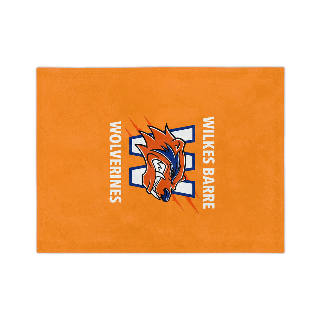 Wolverines Velveteen Microfiber Blanket