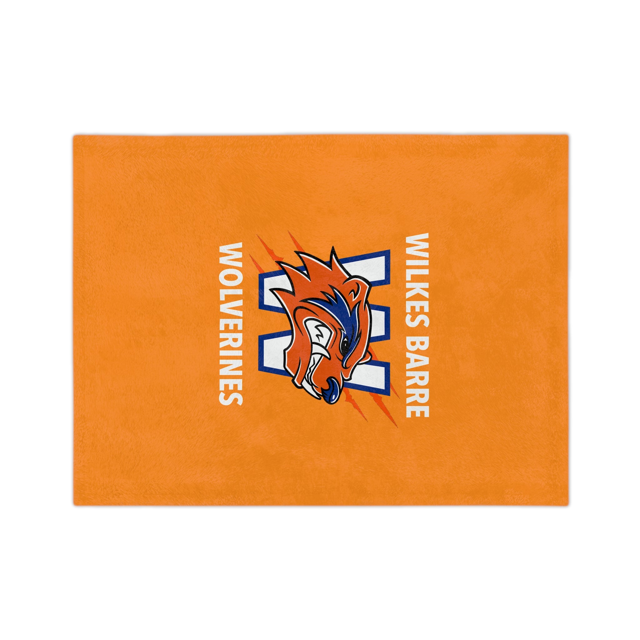 Wolverines Velveteen Microfiber Blanket