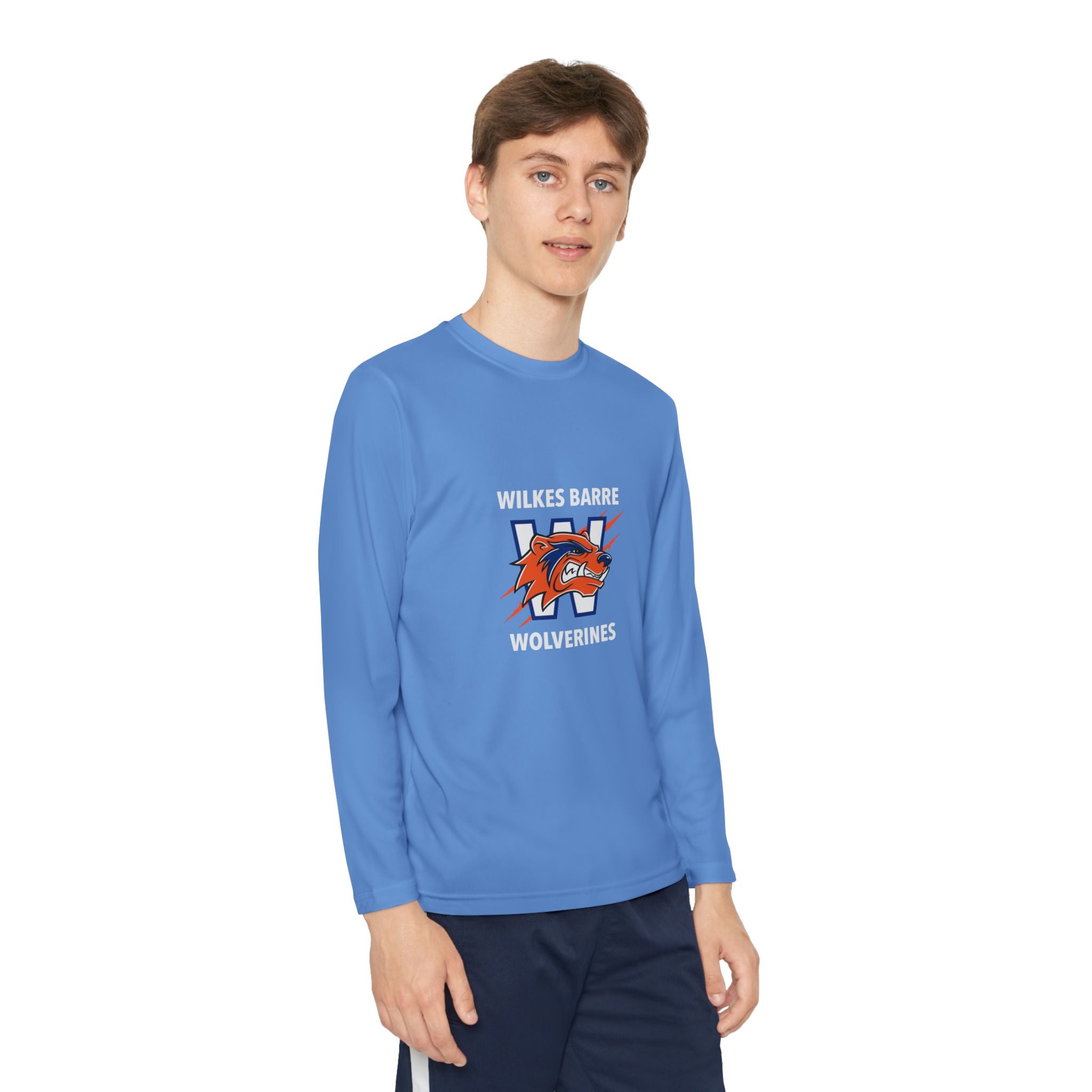 Youth Long Sleeve WolverinesTee