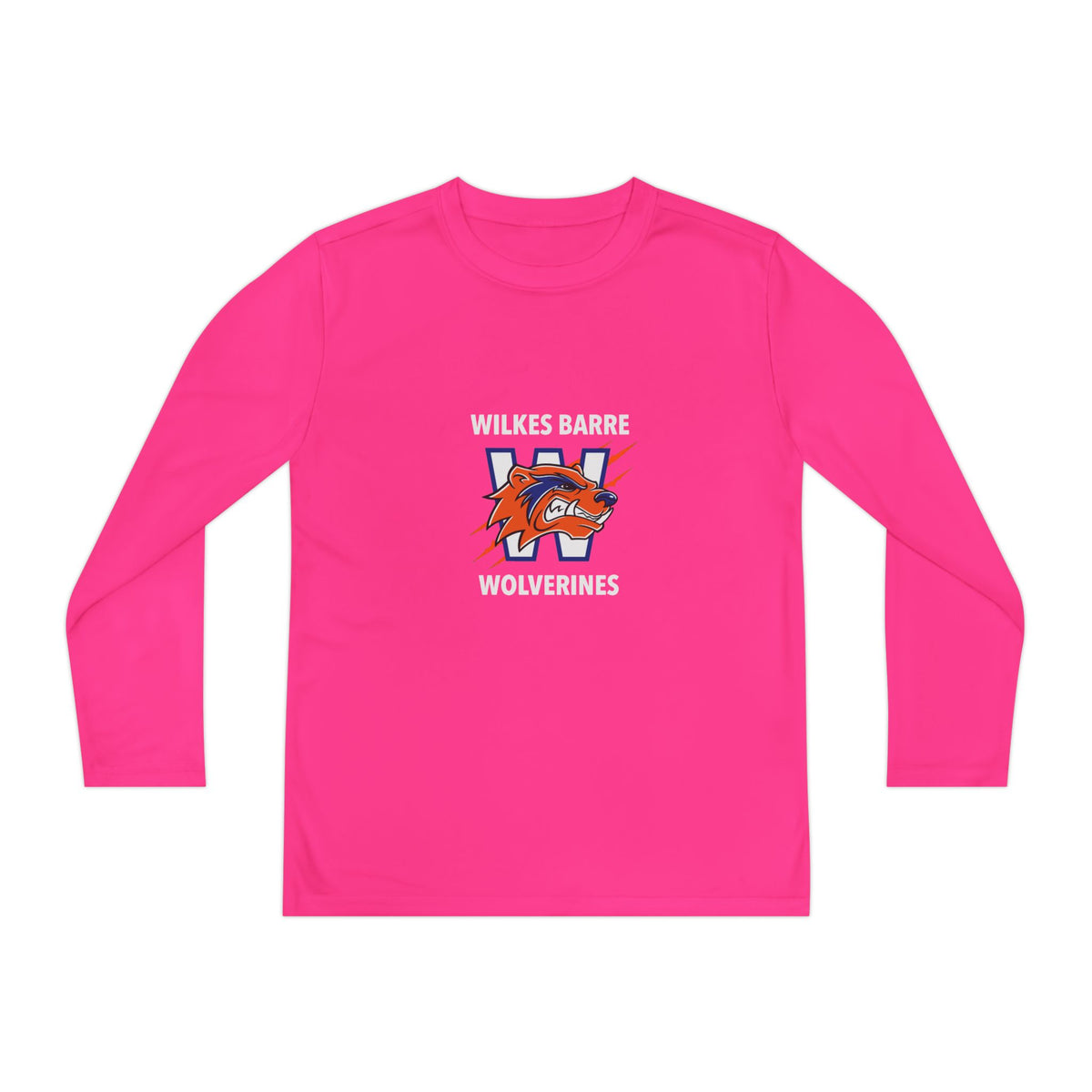 Youth Long Sleeve WolverinesTee