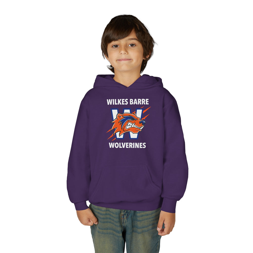 Youth Wolverines Hooded Sweatshirt