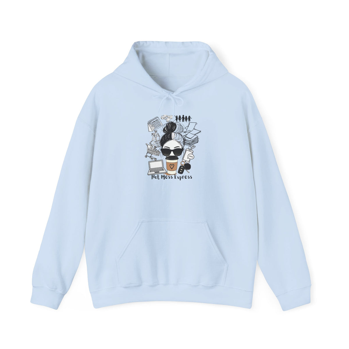 Hot Mess Express Straight Hair Hoodie