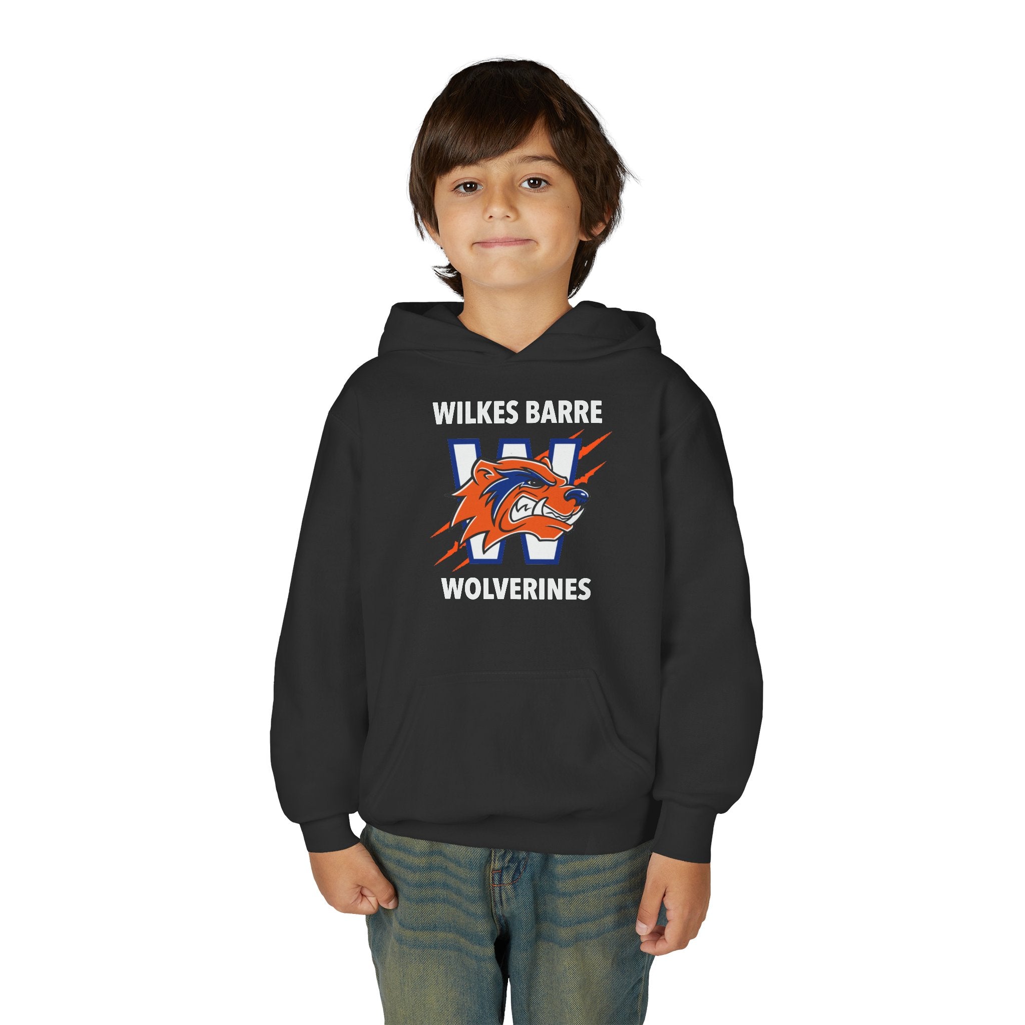 Youth Wolverines Hooded Sweatshirt