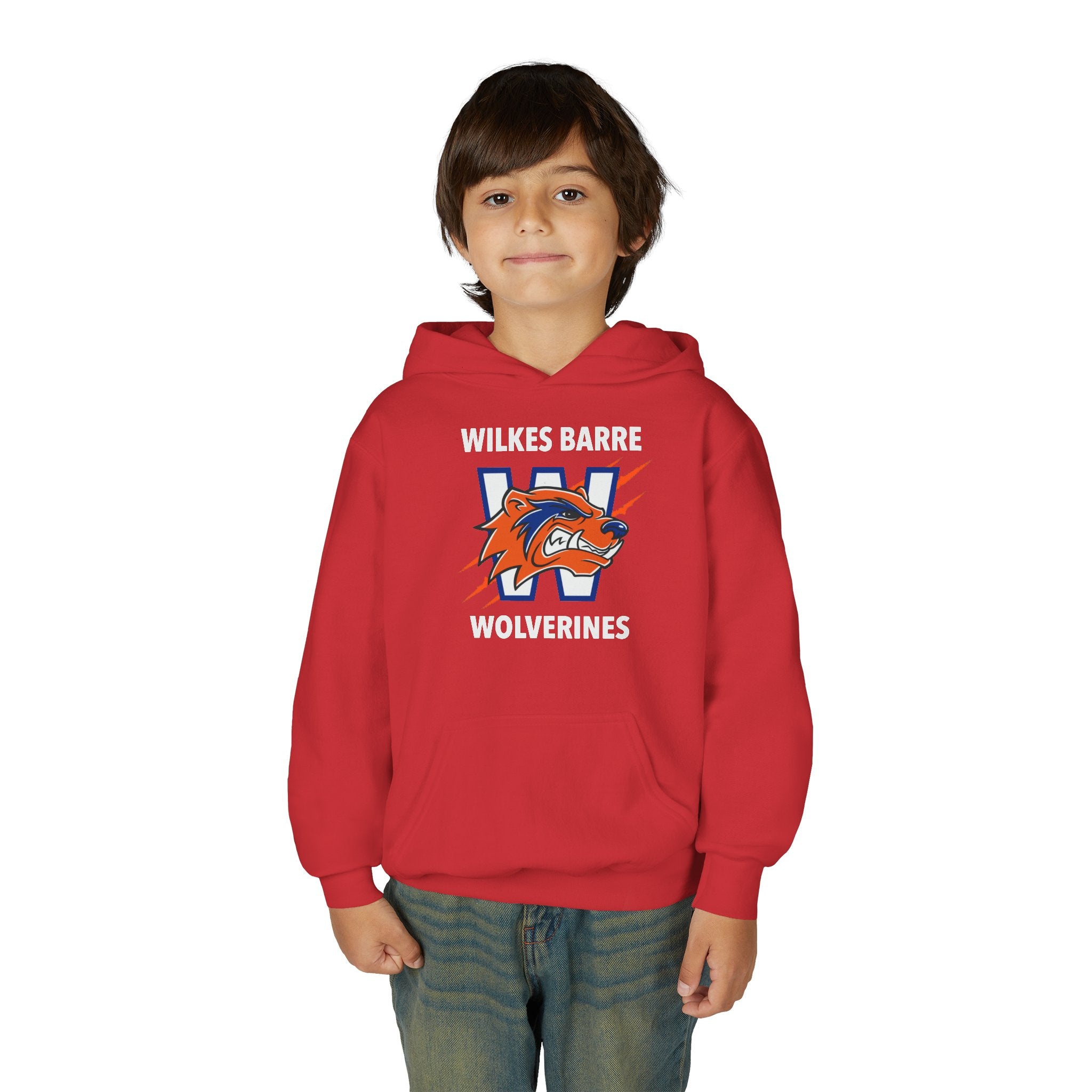 Youth Wolverines Hooded Sweatshirt