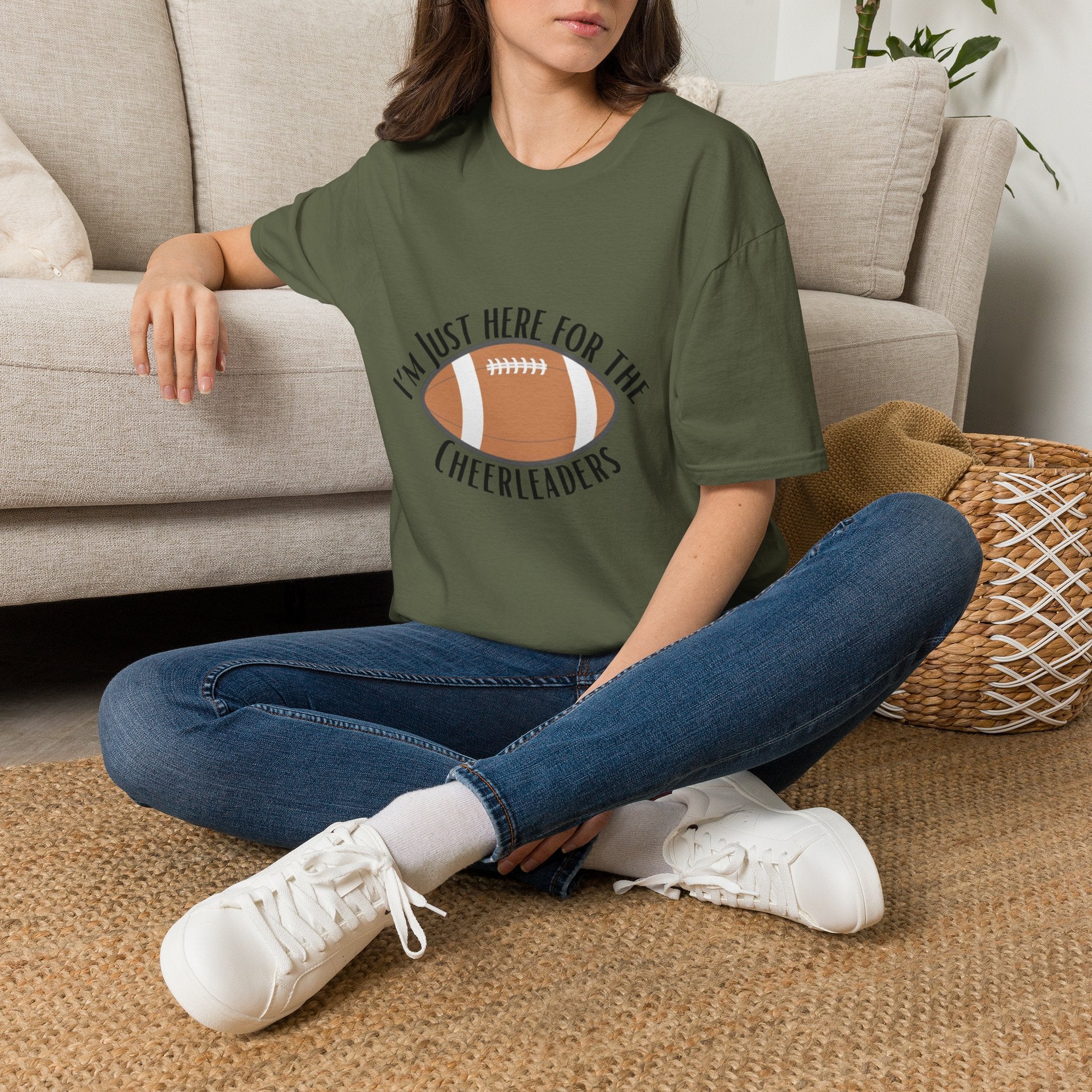 Here for Cheerleaders T-Shirt