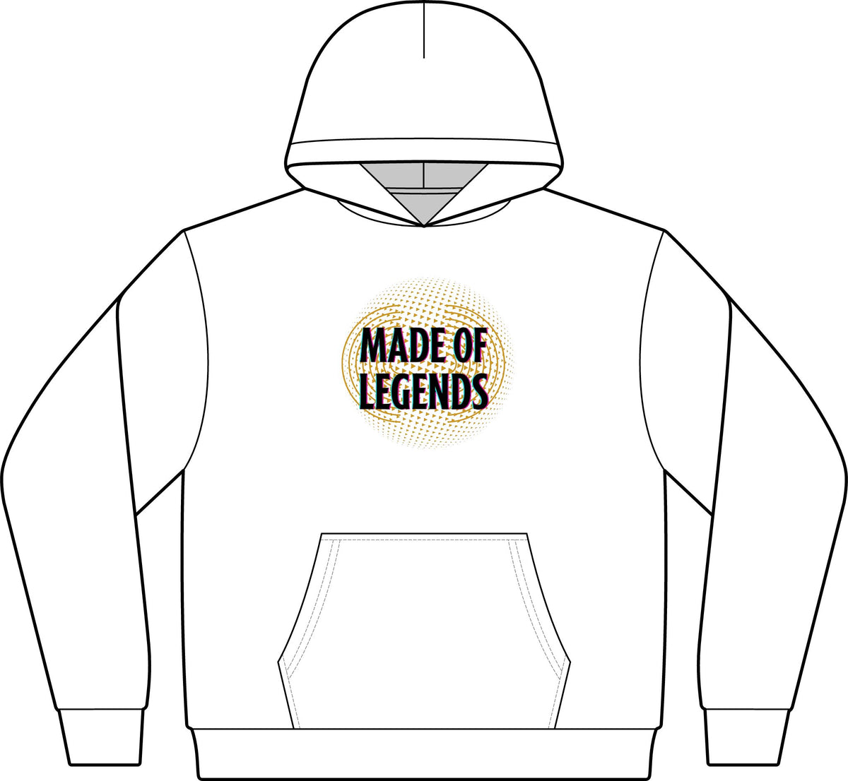 Men's Cotton Polyester Hoodie