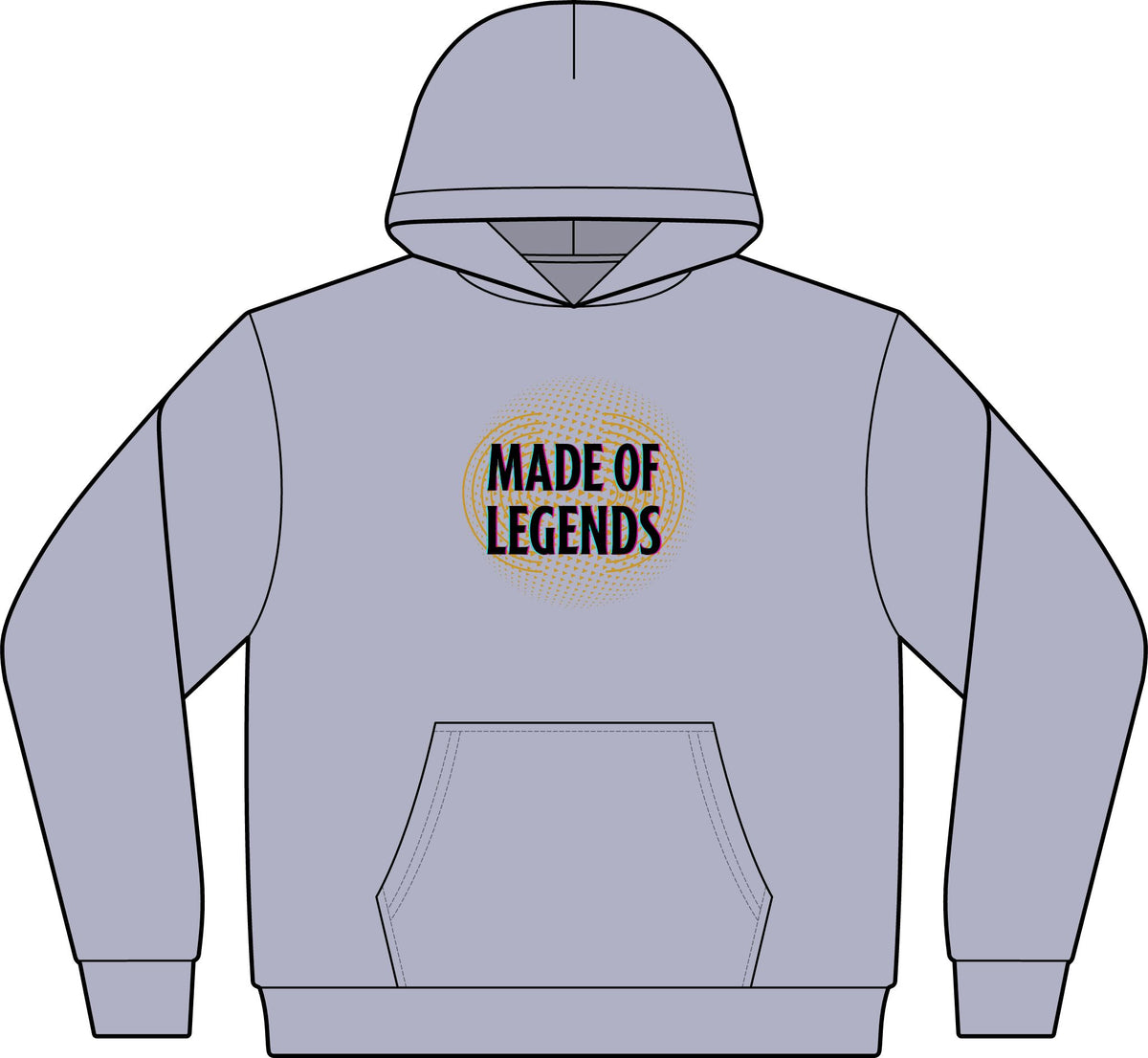 Men's Cotton Polyester Hoodie