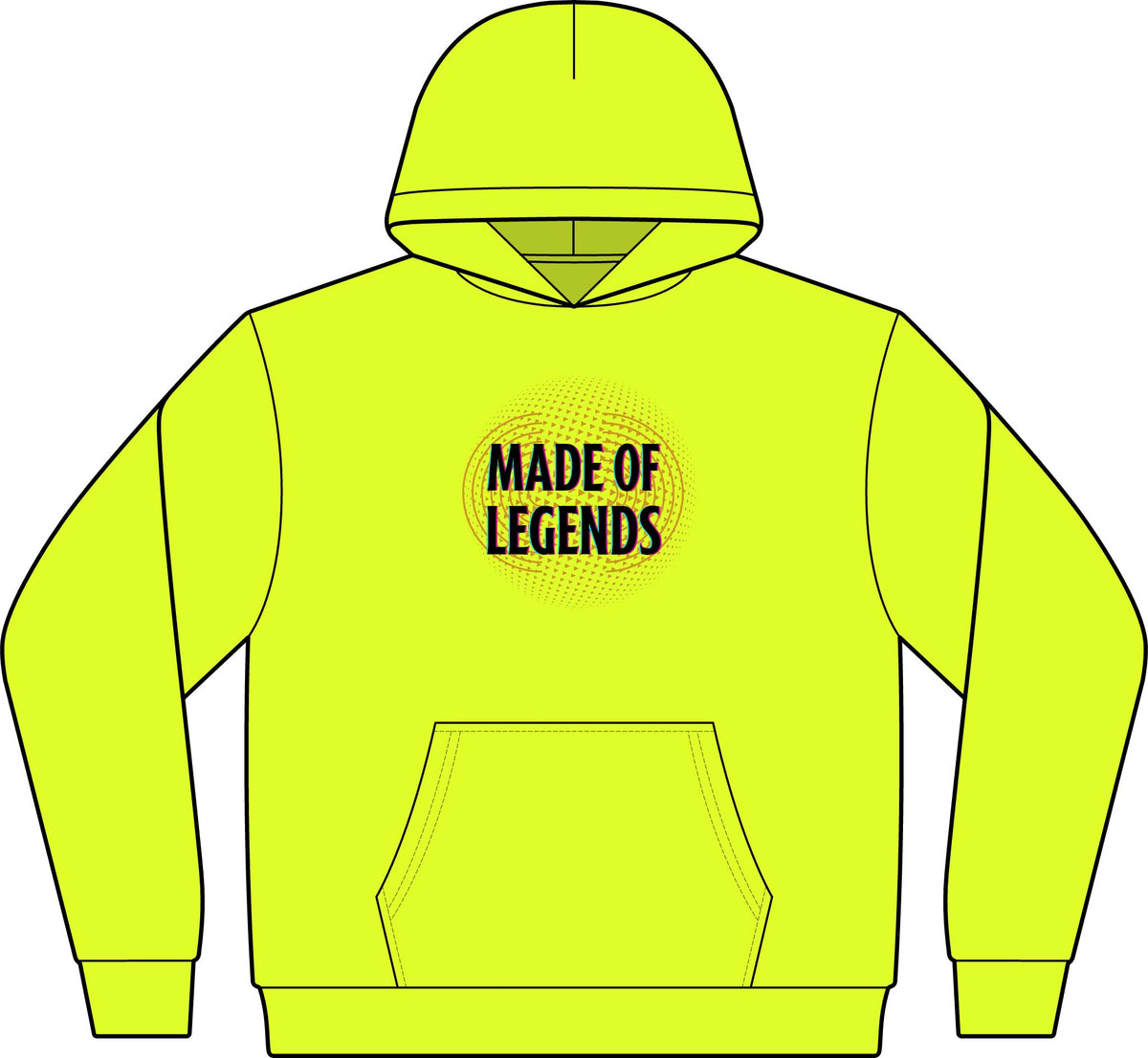 Men's Cotton Polyester Hoodie