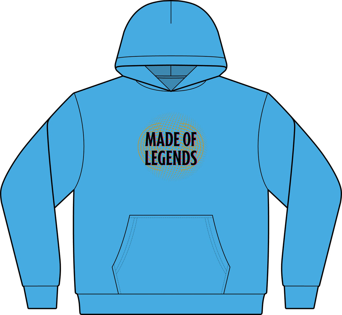 Men's Cotton Polyester Hoodie