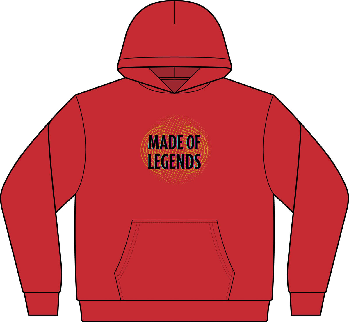 Men's Cotton Polyester Hoodie