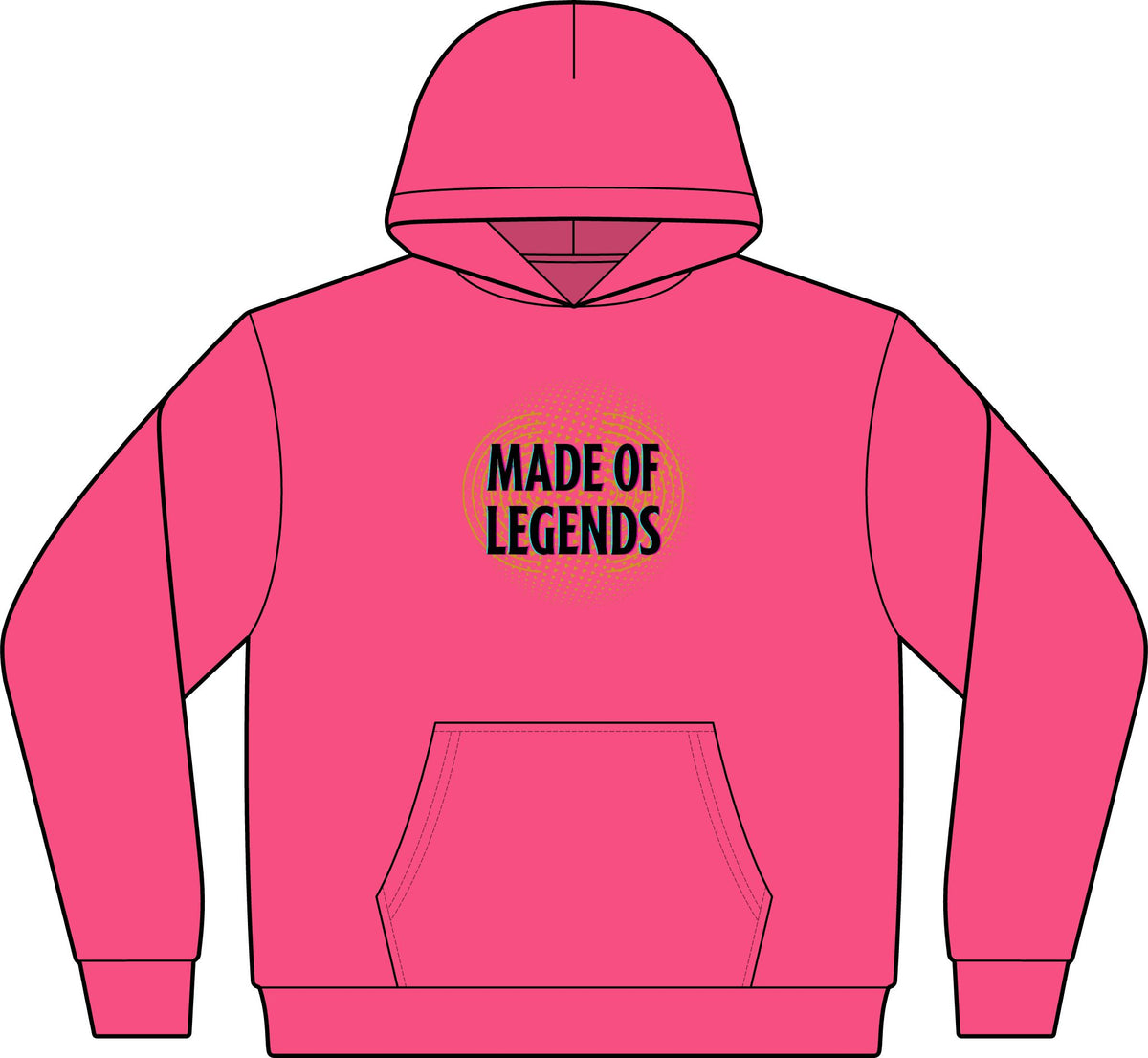 Men's Cotton Polyester Hoodie