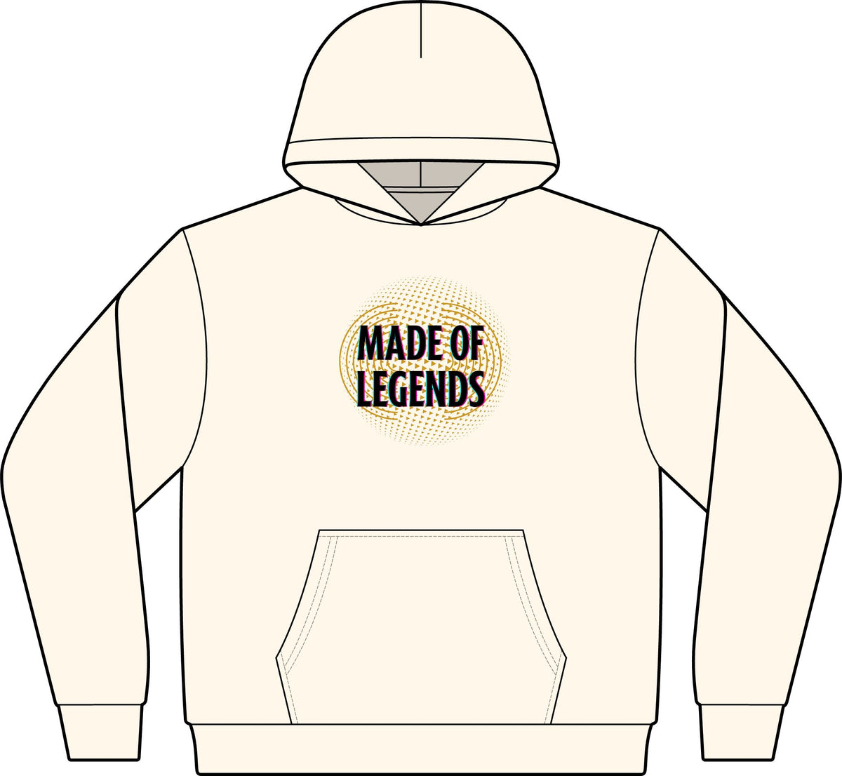 Men's Cotton Polyester Hoodie