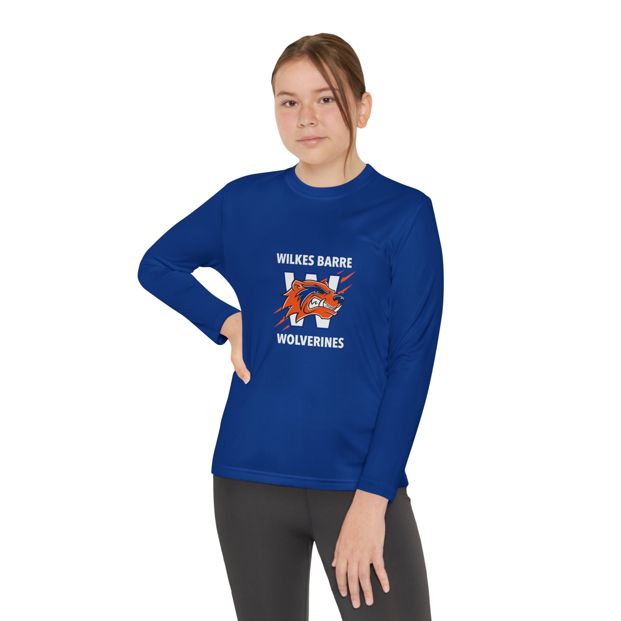 Youth Long Sleeve WolverinesTee