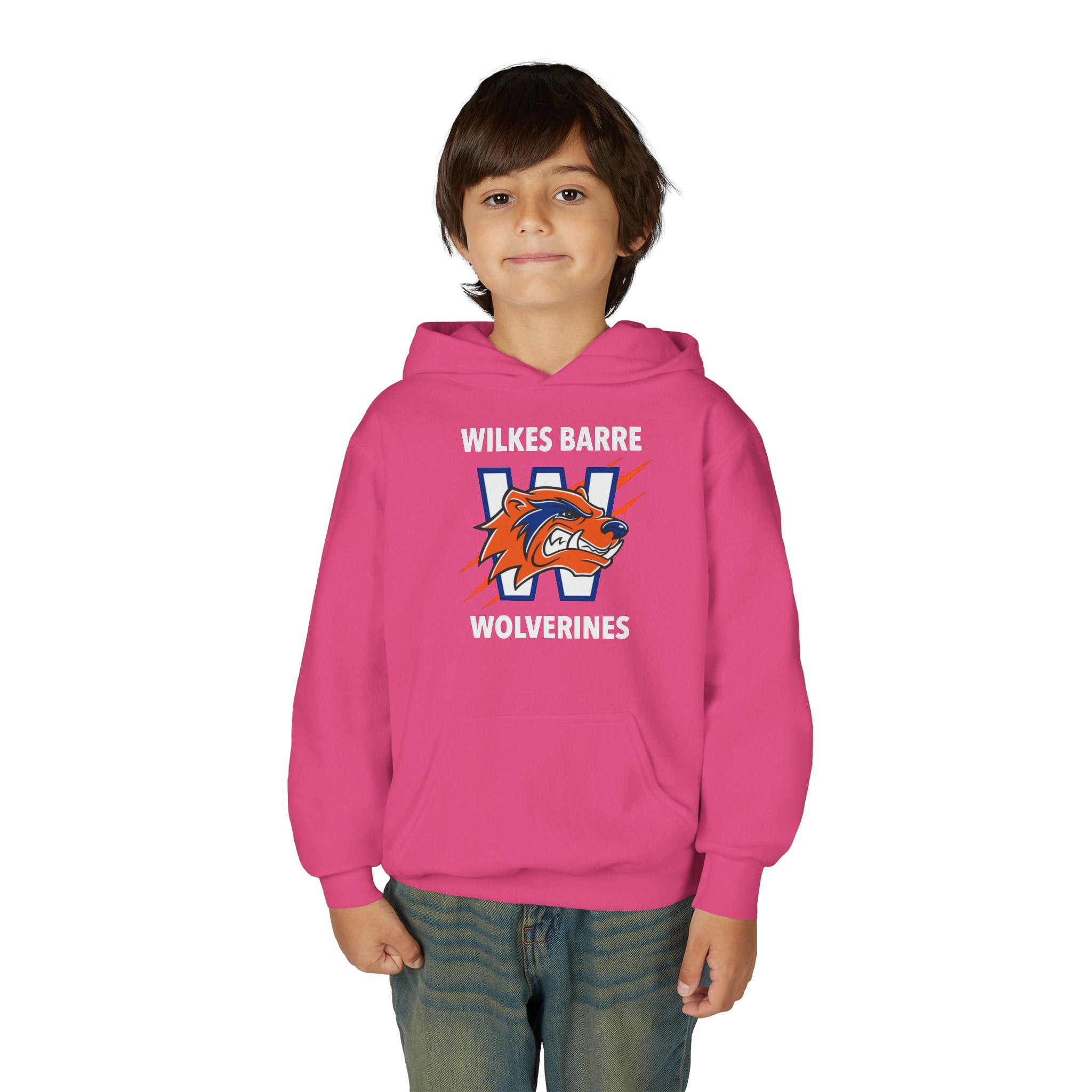Youth Wolverines Hooded Sweatshirt