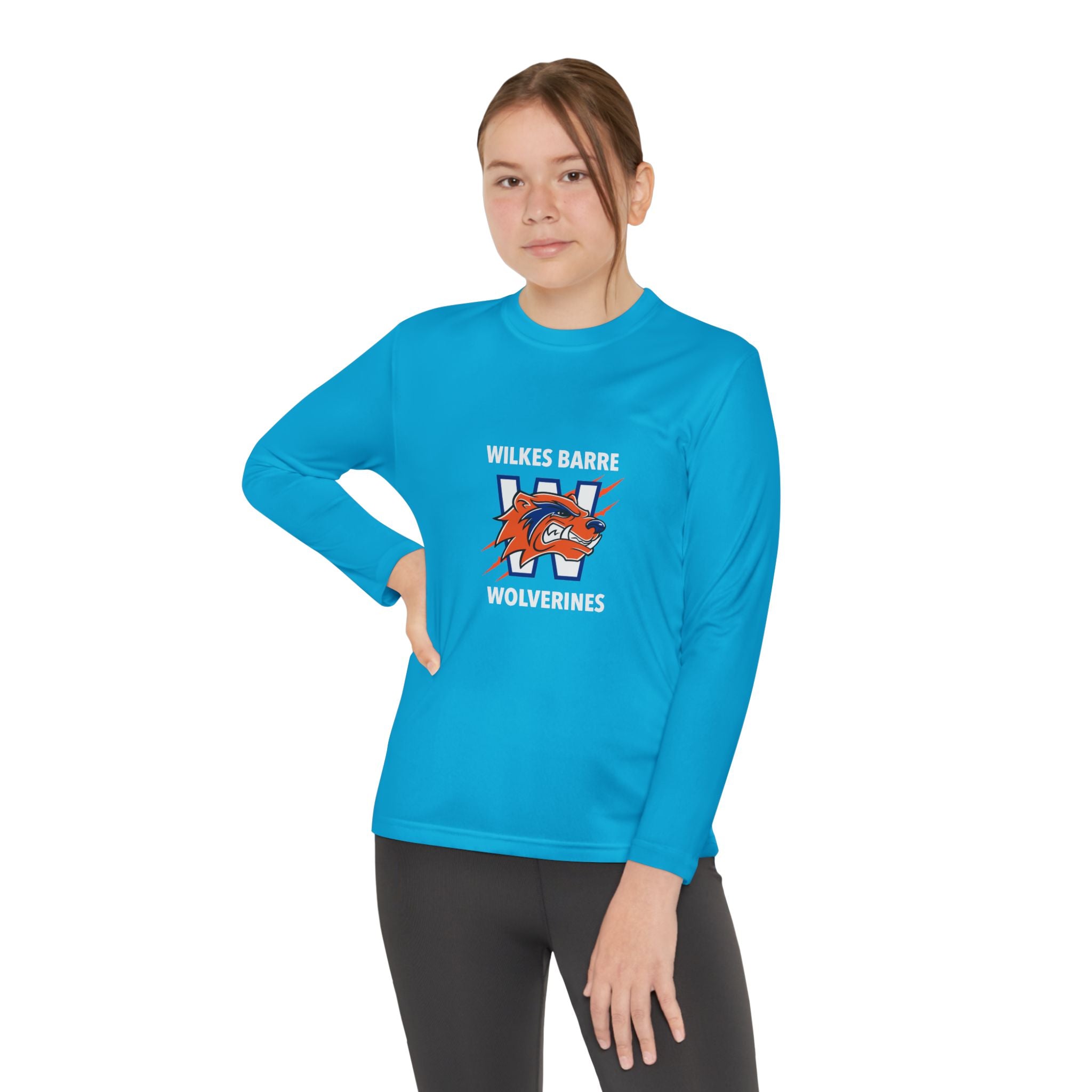 Youth Long Sleeve WolverinesTee