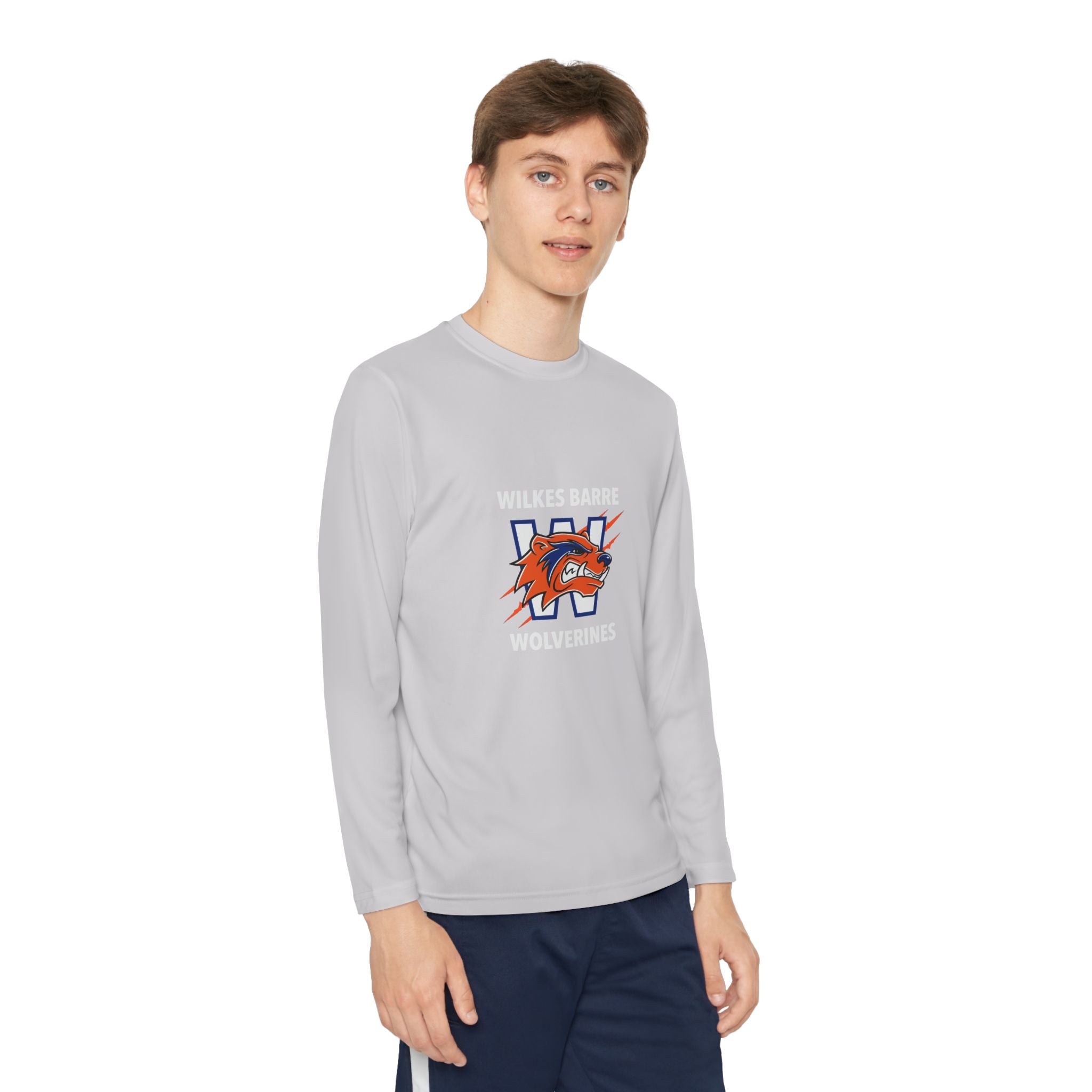 Youth Long Sleeve WolverinesTee