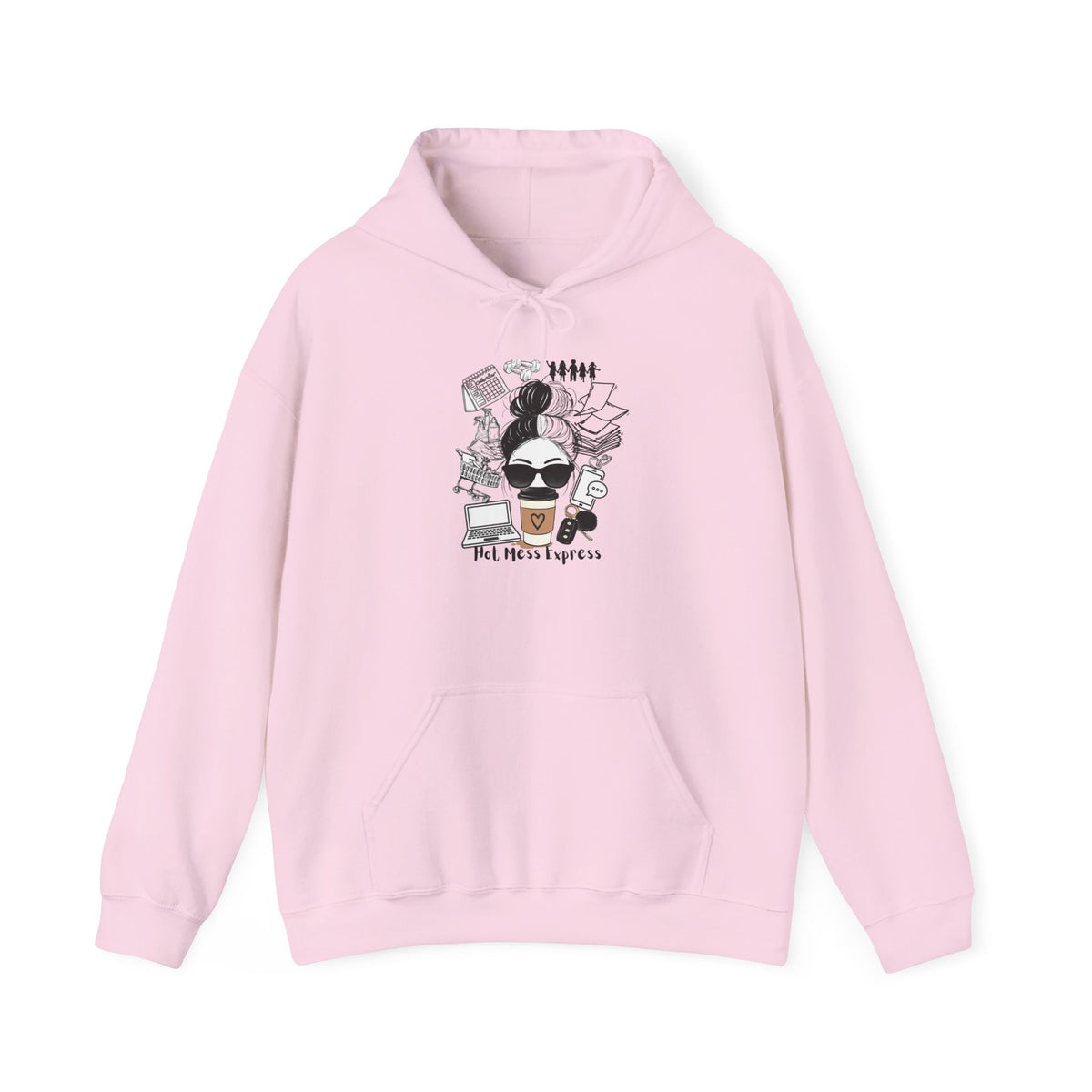 Hot Mess Express Straight Hair Hoodie