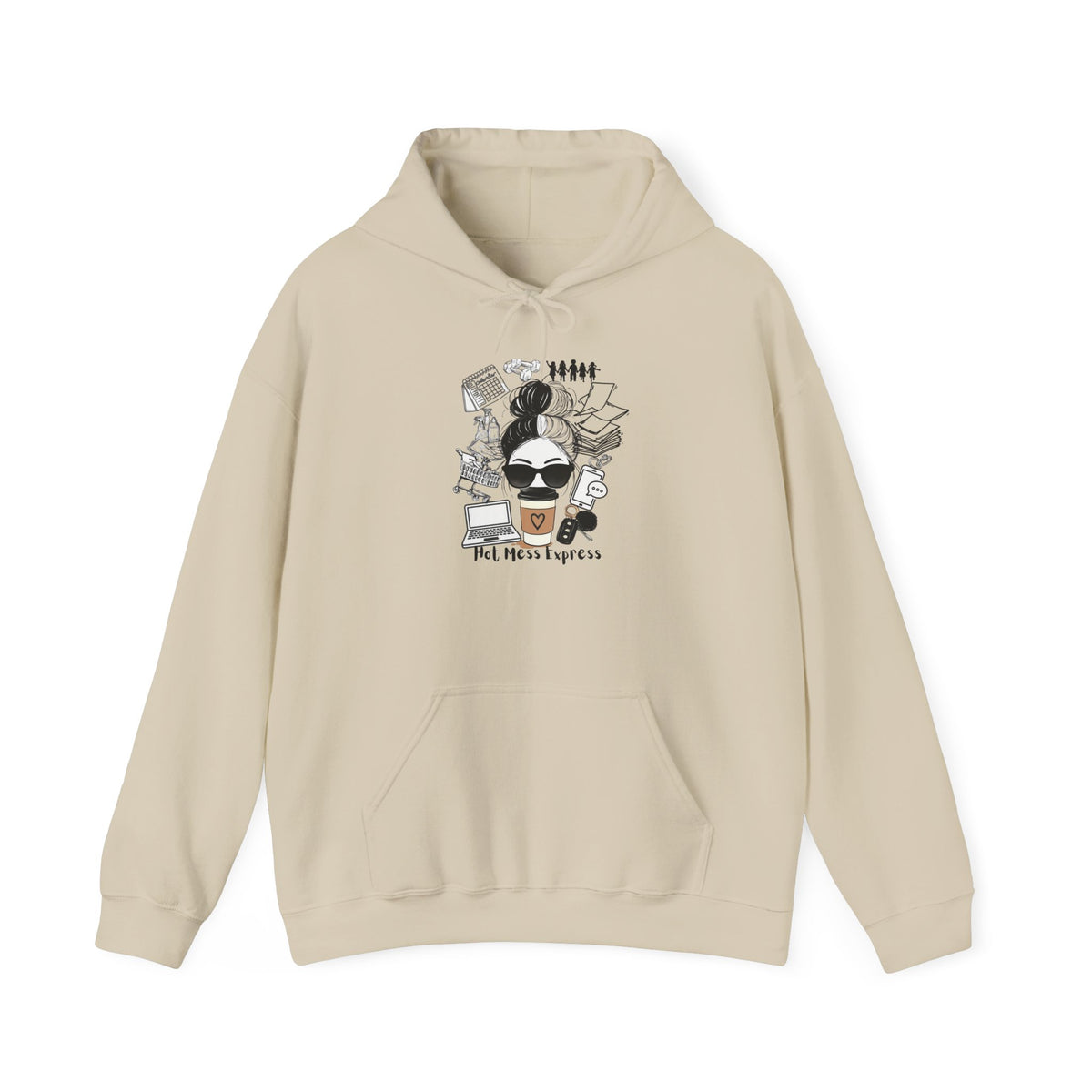 Hot Mess Express Straight Hair Hoodie
