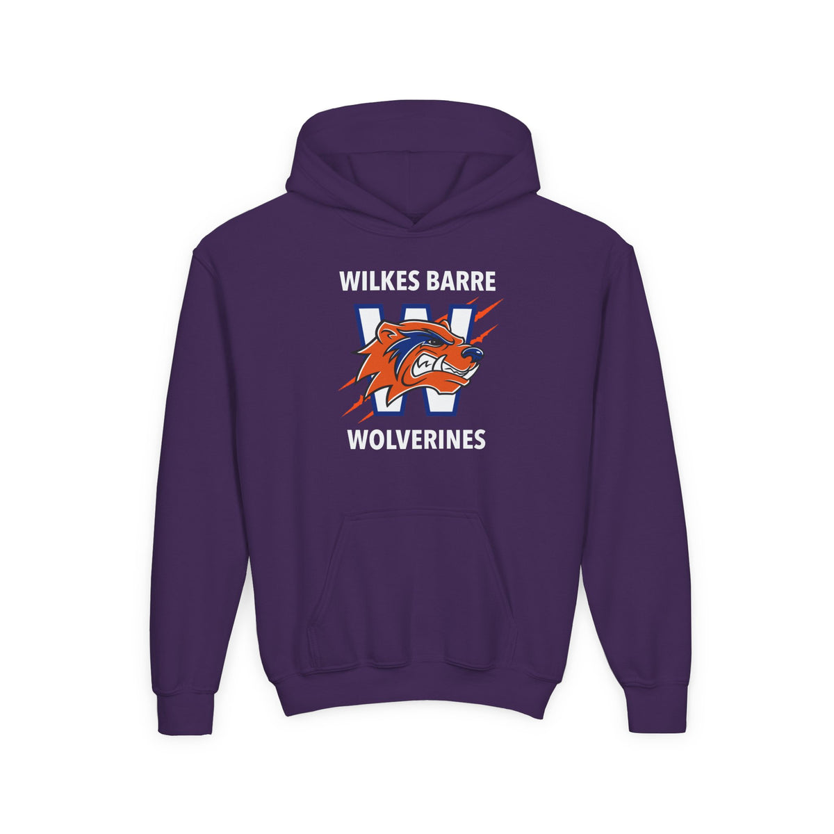 Youth Wolverines Hooded Sweatshirt