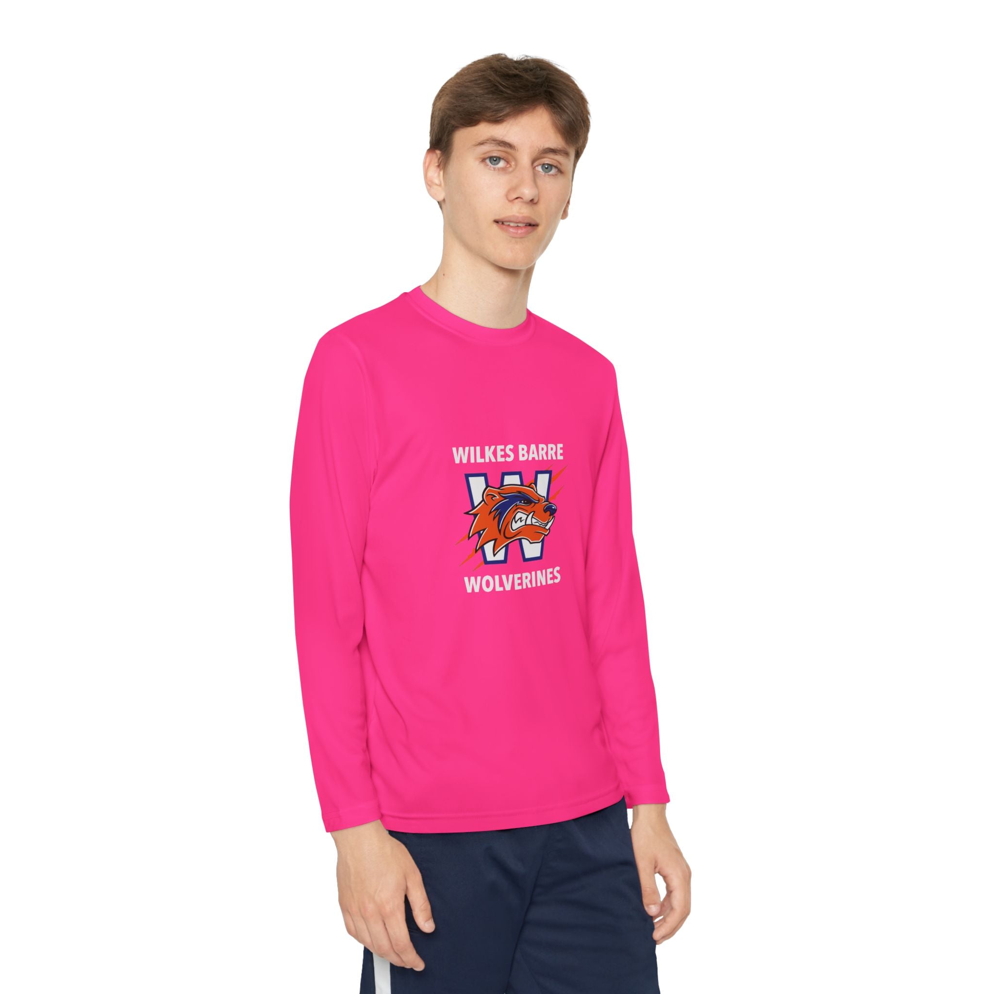 Youth Long Sleeve WolverinesTee
