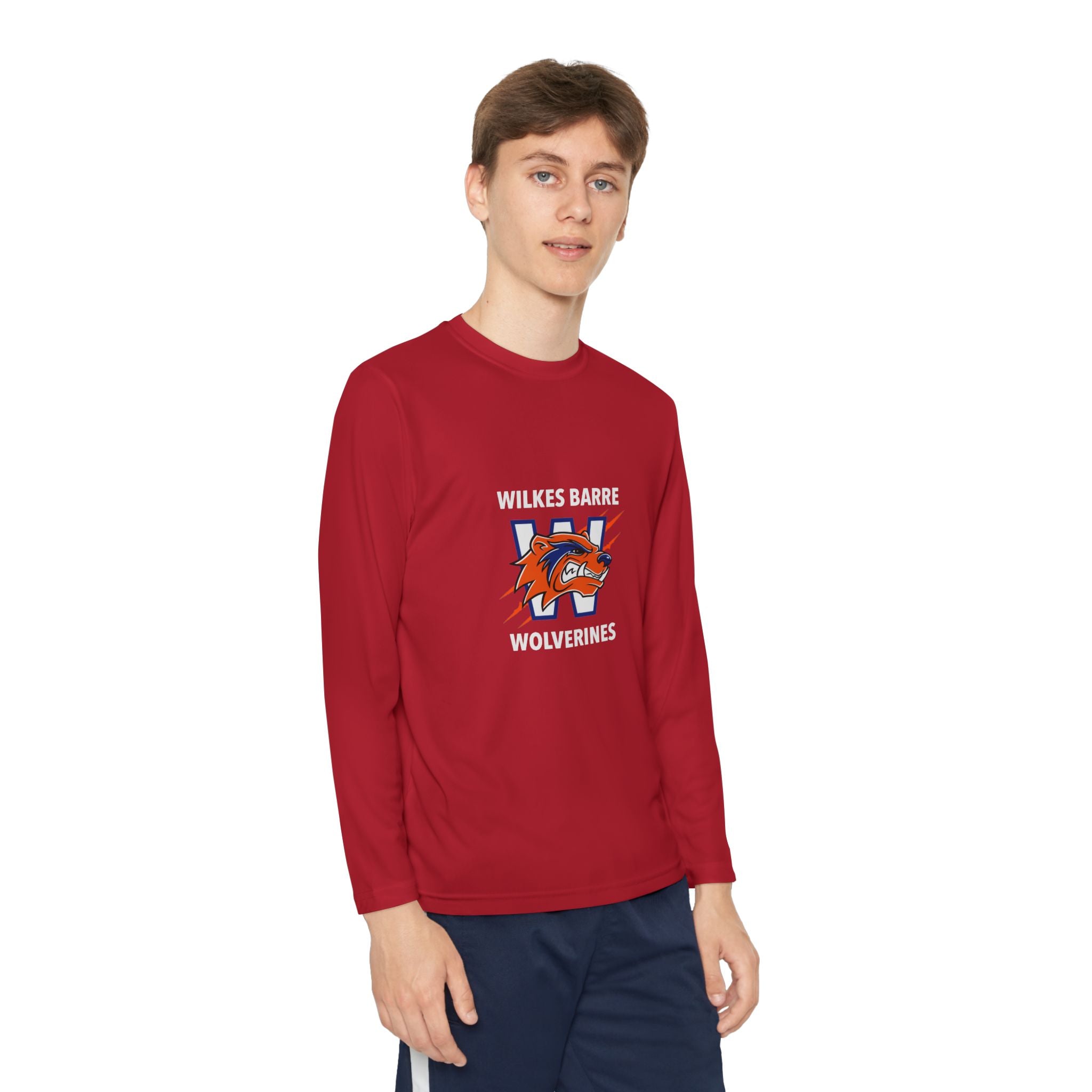 Youth Long Sleeve WolverinesTee