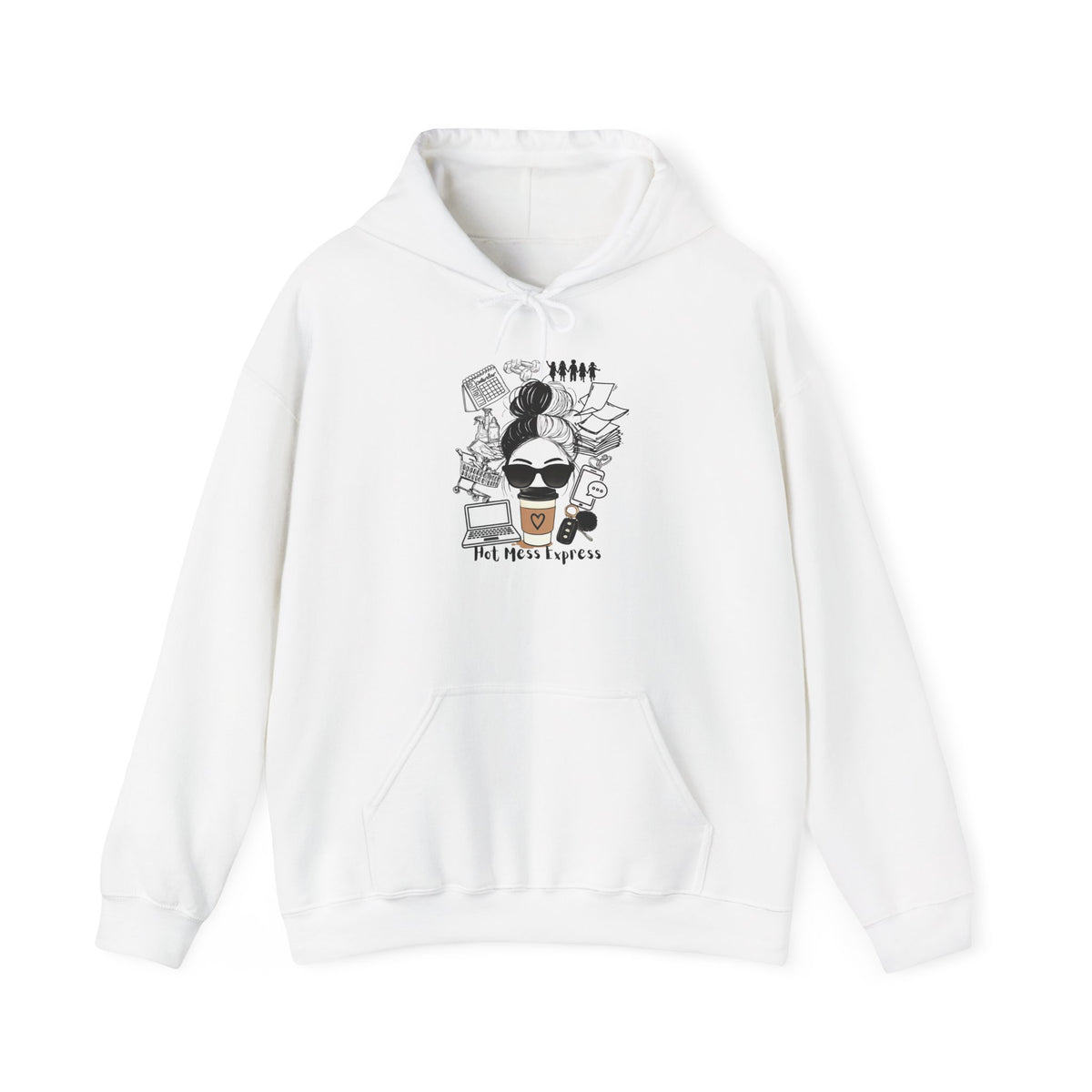 Hot Mess Express Straight Hair Hoodie